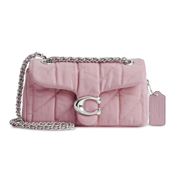 Coach Handbags - Coach Tabby Shoulder Bag 20 With Pink Denim Quilting
